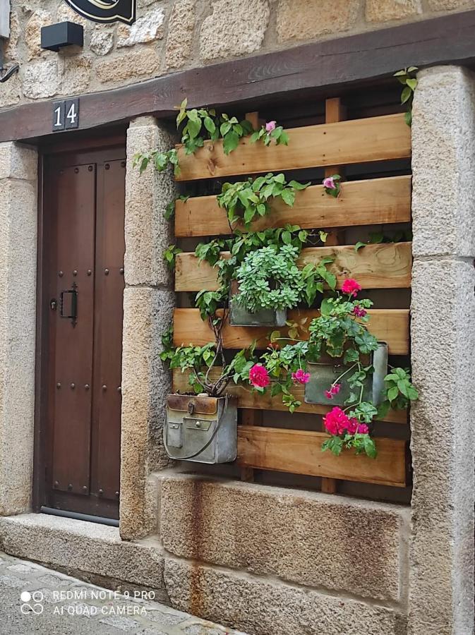 Casa Rural A Cashina Da Lagarteira Valverde del Fresno Bagian luar foto